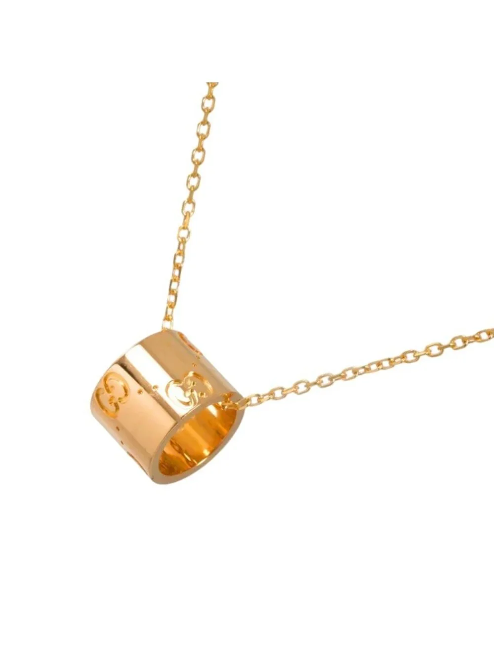 Gucci Icon Necklace 40 18k PG Pink Gold